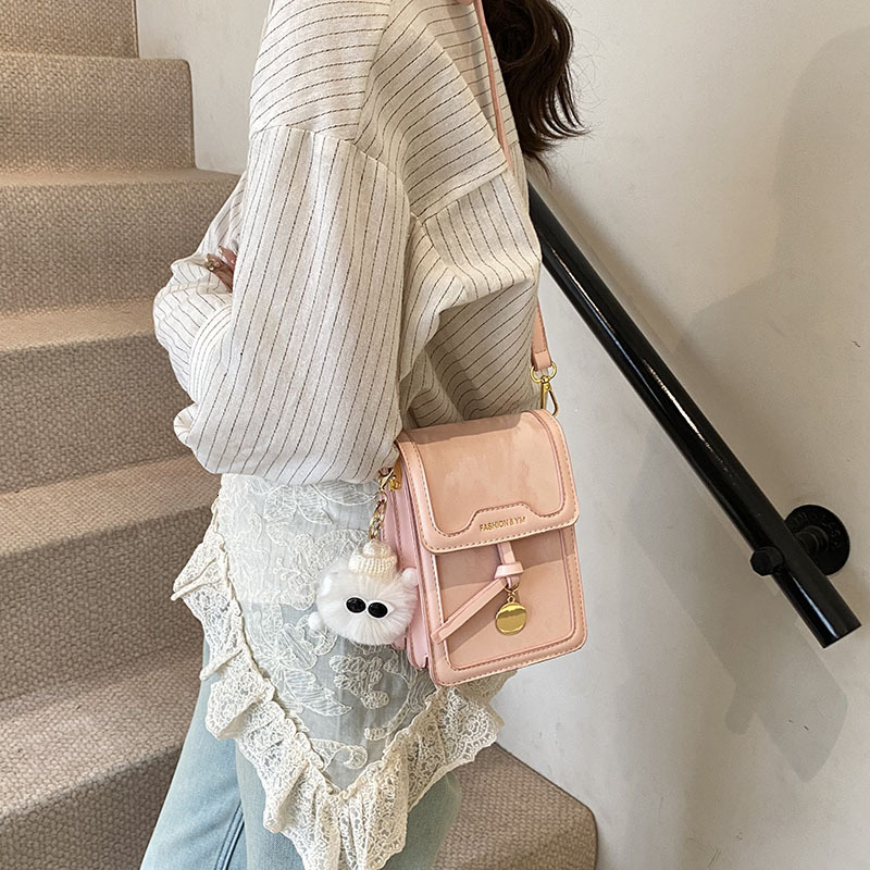 designer Niche Fashion High-End Phone Small Square Bag 2025 New Korean Version Simple Casual Shoulder Bag Trendy Crossbody Bag