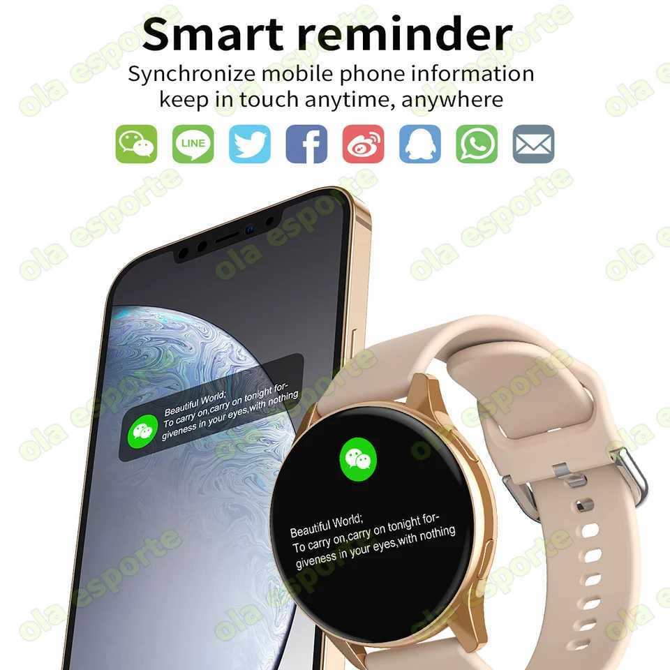 New Smart Watch Wireless Call/Dial Multi-Sport Mode Alerts For Men and Women Customized Wallpaper iPhone/Andriod Smartwatch X250609