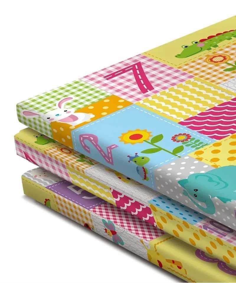 Baby Play Mat 180x200cm Double-Sided Printed Kids Rug Educational Toys for Children Crawling Carpet Game Activity Gym Foam Floor y250609W248