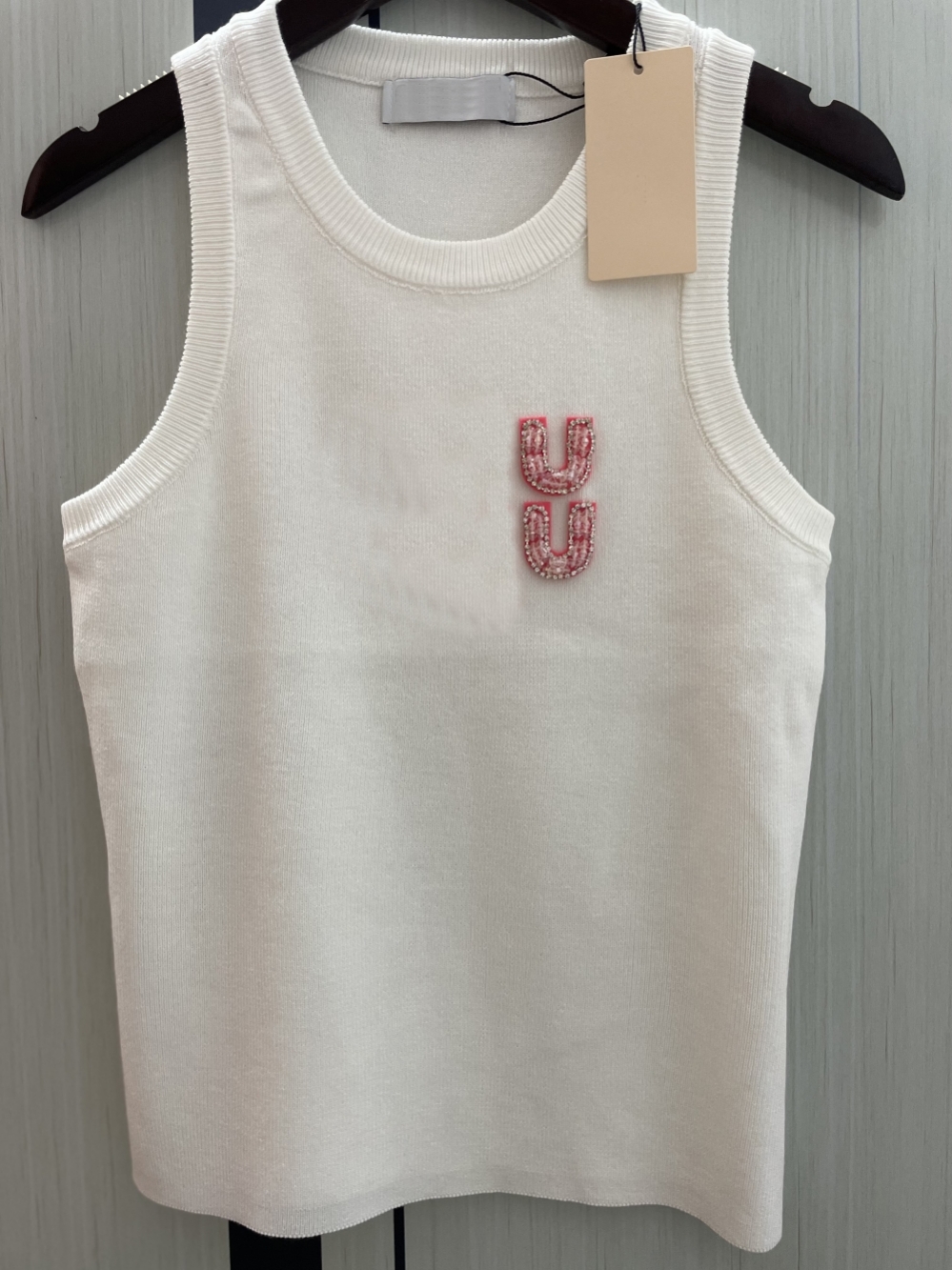 womens tanks top women tank tops designer luxury vest sleeveless camis pure cotton fashionable knitted camisole tees