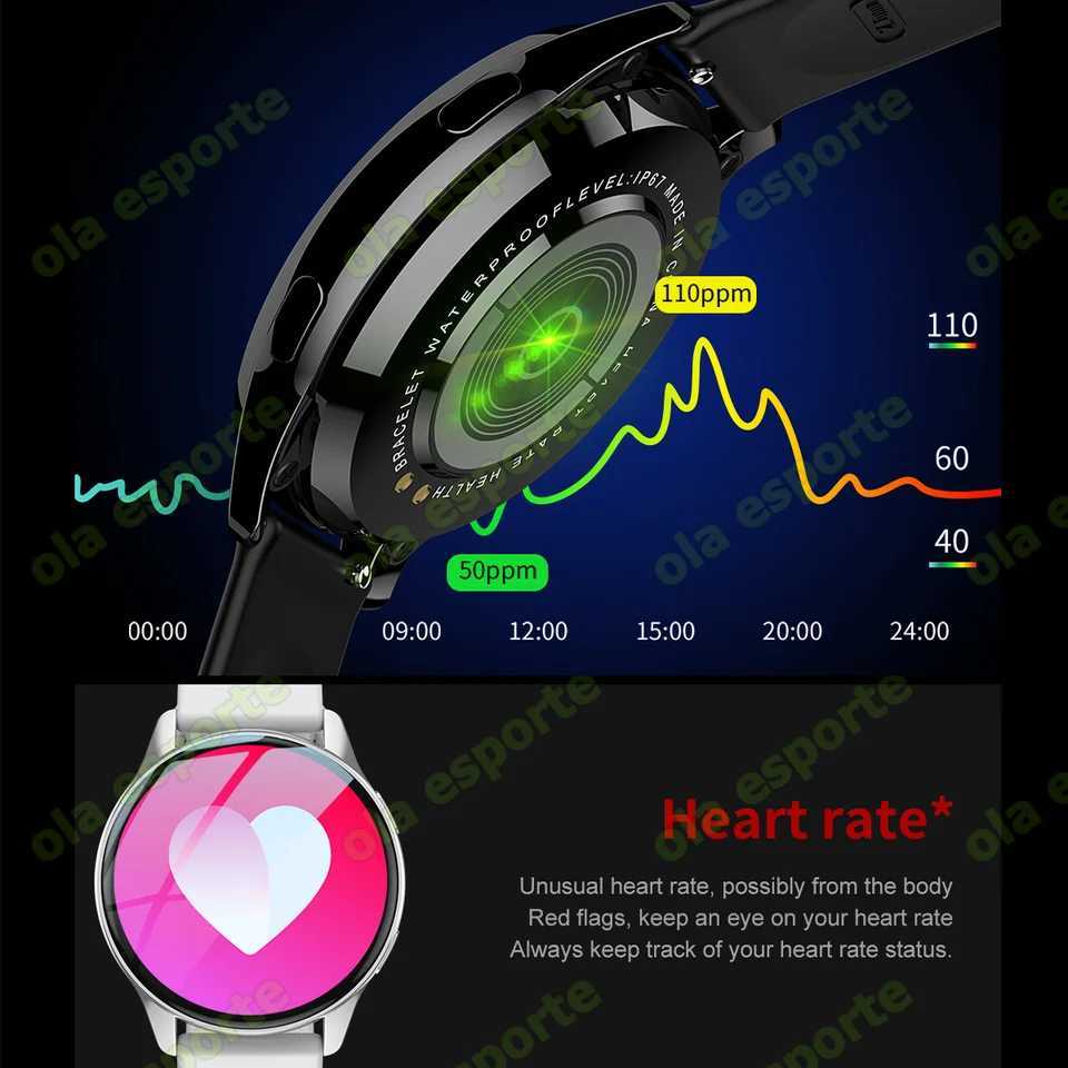 New Smart Watch Wireless Call/Dial Multi-Sport Mode Alerts For Men and Women Customized Wallpaper iPhone/Andriod Smartwatch X250609