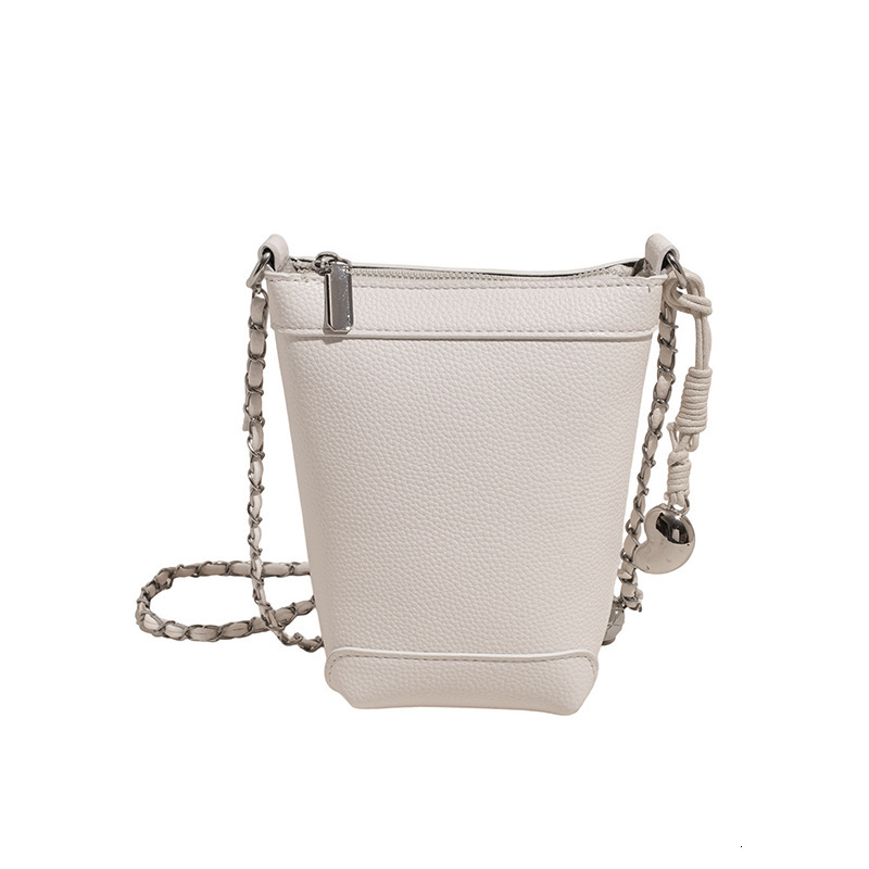 designer High-Quality Texture Bag for Women Fashion 2025 New Spring Versatile Korean Style Single Shoulder Crossbody Bag Casual Bucket Bag