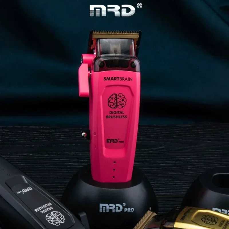 MRD smart GMT-90-4 Hair Clippers Professional Full Metal Body High-Torque Digital Brushless Motor Cordless Hair Clippers for men W250609