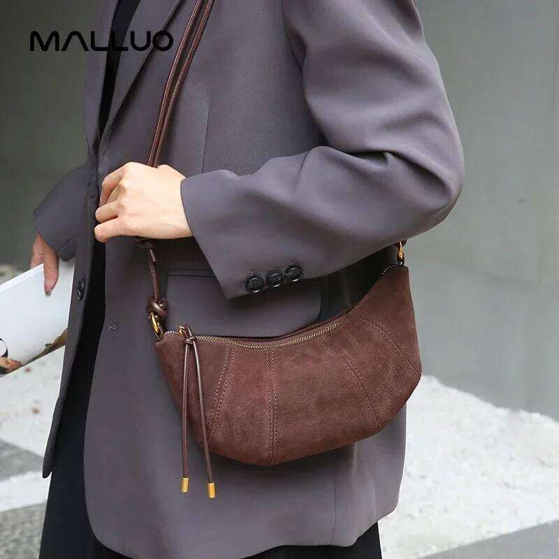 Designer Bags 2025 Women Cow Real Leather Handbag Female Crossbody Designer Shoulder Bags Ladies Casual Retro Cowhide Bull Horn Bag For Lady Luxury Ba
