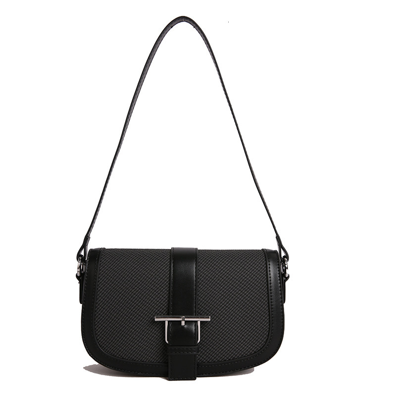 designer Niche Retro Saddle Bag 2025 Summer New Trend Underarm Bag Versatile Small Bag for Women Commuting Shoulder Crossbod