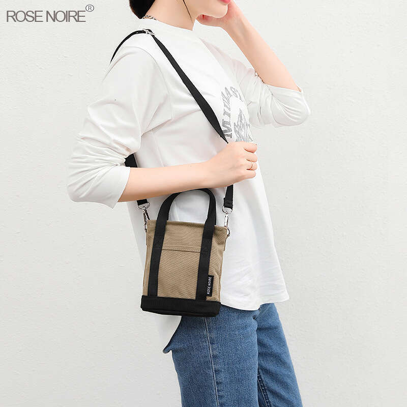 Direct Hot Sale Japan Rakuten Phone Crossbody Handheld Small Square A Canvas Bag