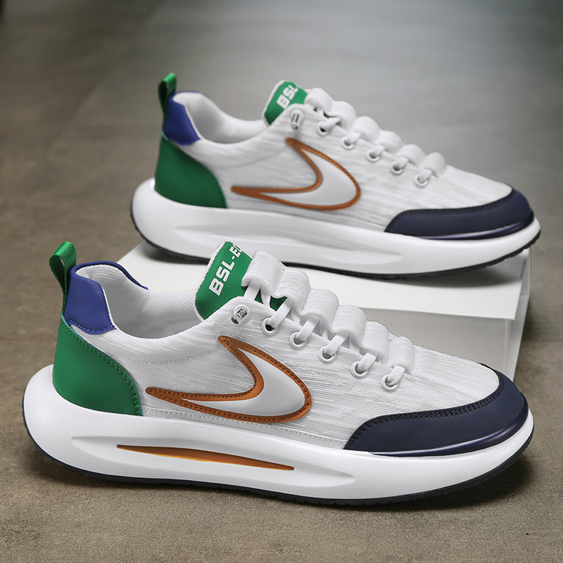 designer Shoes 2025 New men's shoes, breathable ice silk mesh shoes, trendy and versatile sports dad shoes, Forrest Gump shoes, Free shipping