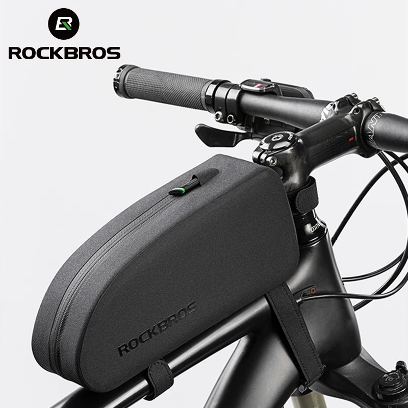 ROCKBROS Bike Bag Bicycle Panniers Frame Top Front Tube Waterproof Bag Cycling MTB Road Bag Storage Bicycle Accessories 250610