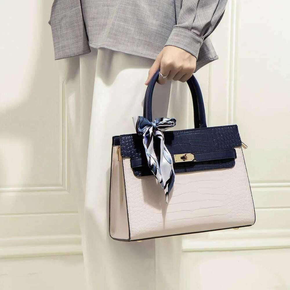 Mother's Day Gift Large Capacity Crocodile Pattern Ladies Handbag Shoulder For Women New 2023 Elegant Bag Women's Fashion