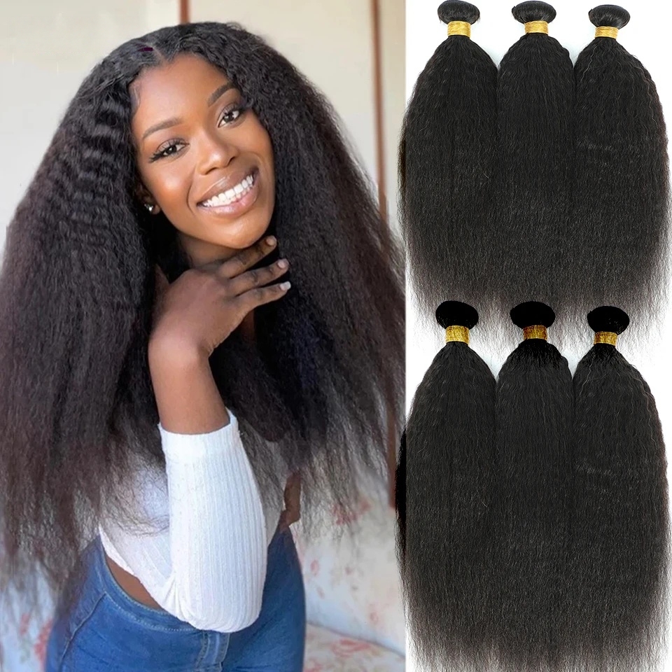 8-26 Inches Really Human Bundles Bulk Hair For Braiding Kinky Curly Hair Bundles 100% Human Hair Boho Braids Bundles Natural Black 1/3/4 Bundles Yaki 