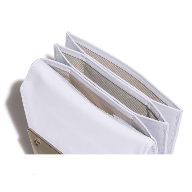 Korean FENNEC Classic Triangle Patent Leather Cowhide Portable 70% off Compact Fashion ID Coin Card Holder for Women