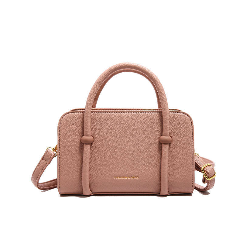 Elegant Handbag Small Square For Women New Korean Style Trendy Versatile Shoulder Textured Niche Commuter Crossbody Bag
