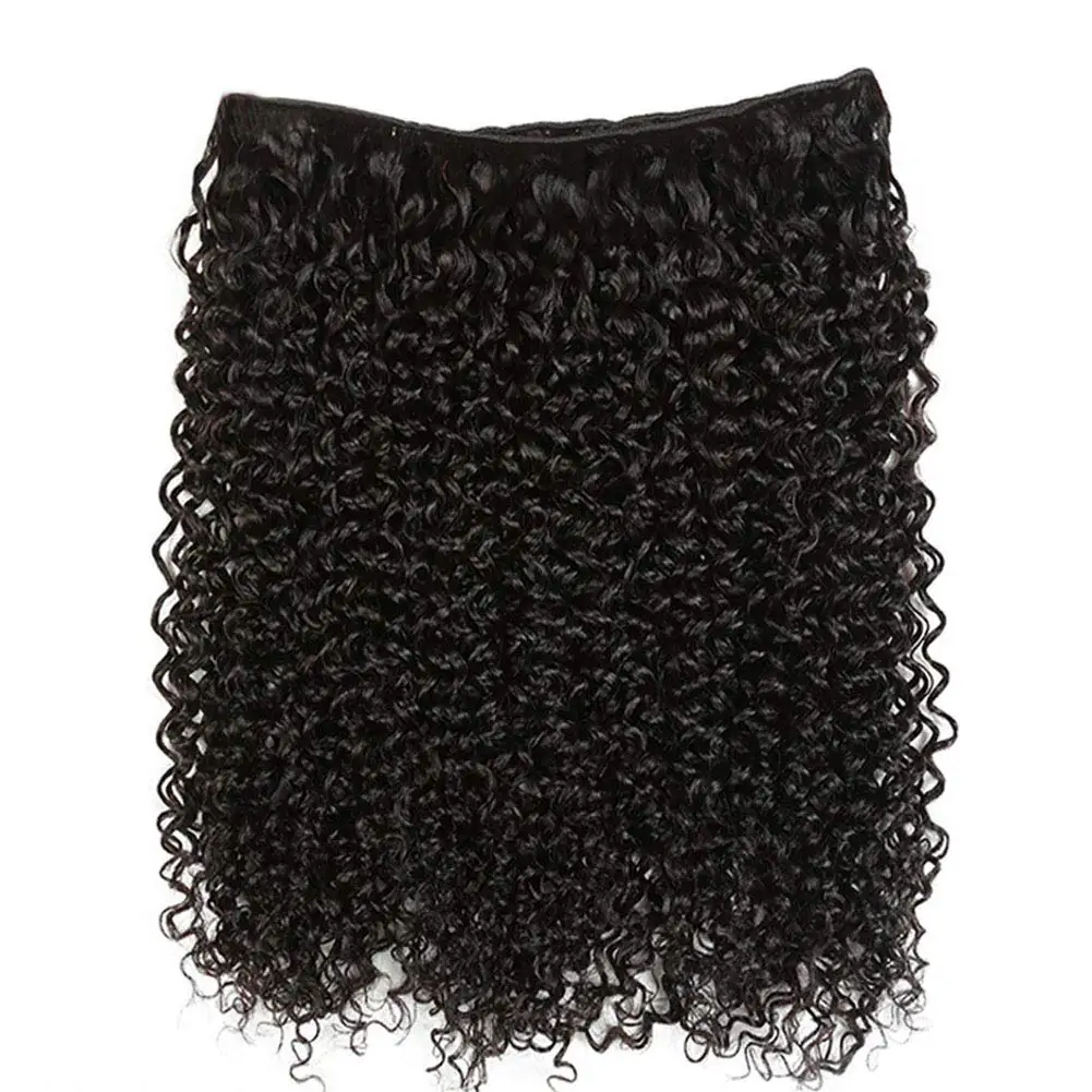 Kinky Curly Human Hair Bundles Brazilian Remy Hair Weave 100% Human Hair Extensions 10-32Inch 1/3/4pcs Bundles 3 Bundles Human Bundle Curly Hair for B
