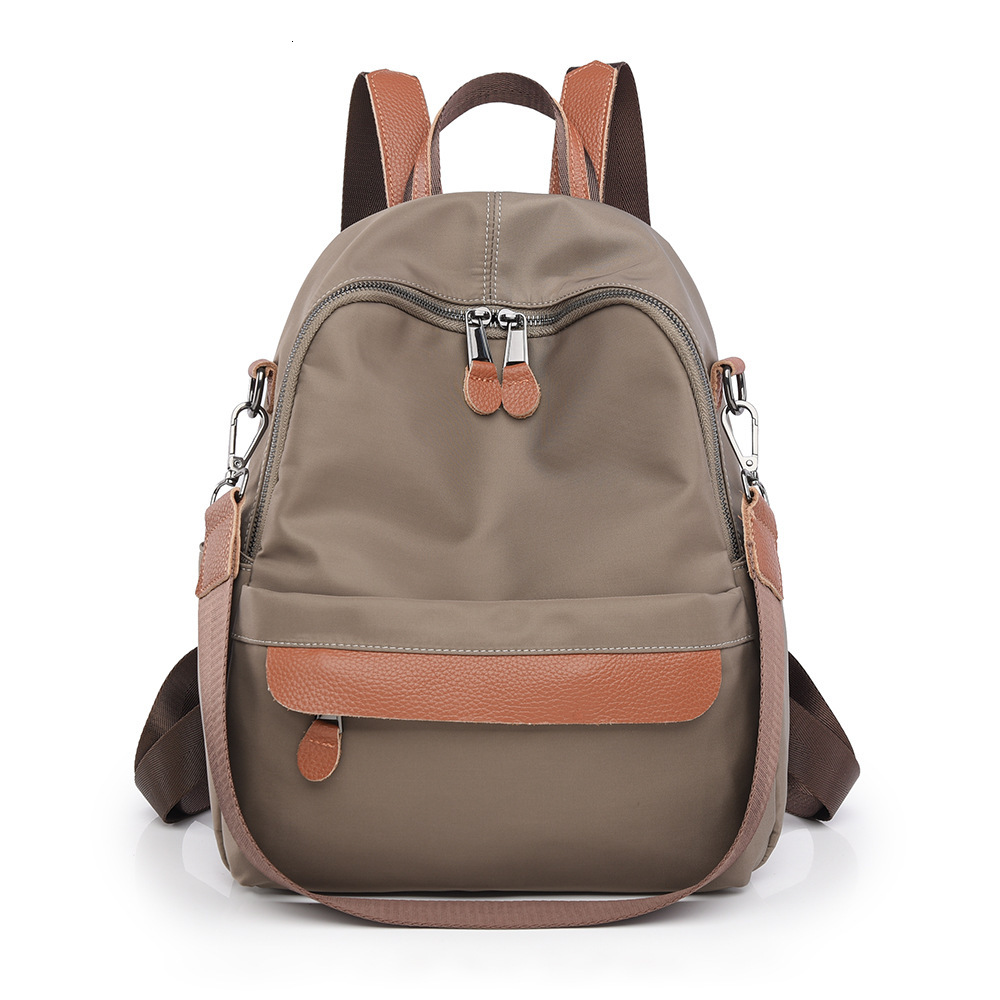 High-Density Waterproof Oxford Cloth Large Capacity Casual Texture Outdoor Travel Backpack