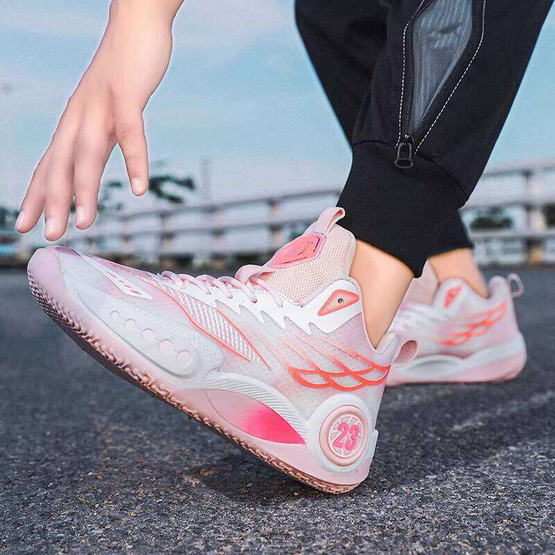 Fashion Hot Sales Men Breathable Sneakers Color Trend Casual Sports Basketball Shoes