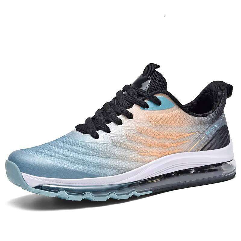 Factory Direct Sales Sport New Extra Large Size Men's Full Palm Air Cushion Running Shoes