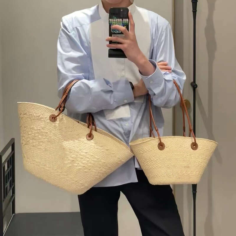 Beach Bags Designer Fashion Shoulder Bag Totes Summer Straw Casual Shopping Bag Large Basket Woven Holiday Bag Woman Tote Handbag