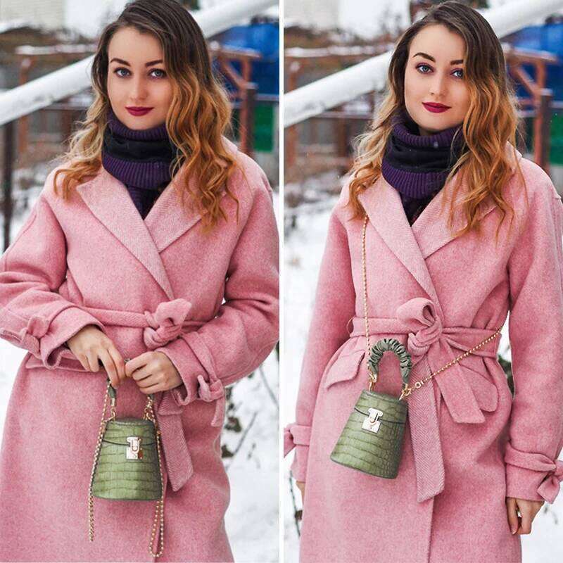 Crocodile Pattern Small Bucket Crossbody Bags For Women Fashion Purses And Handbags Female Designer Bag Brand