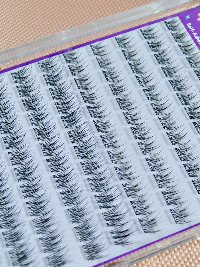 False Eyelashes QSTY-Mix Natural Lash Clusters Kit Extentions Korean Self Adhesive Easy Appy Press On Pre-glued Tech X250925