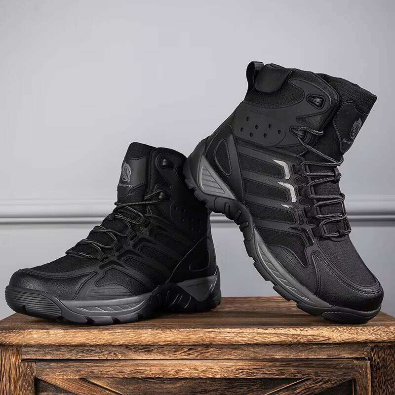 Hot Selling Men's Hiking Outdoor Fashionable High Top Sports Super Durable Walking Shoes for Men