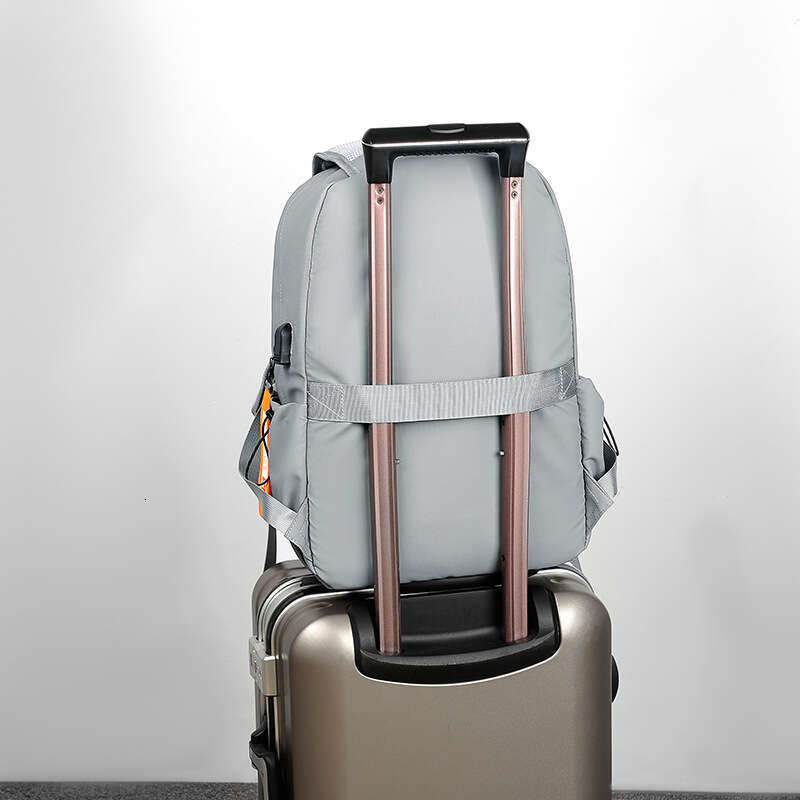 New Men's Large Capacity Water-Resistant Laptop Casual Simple Travel Backpack