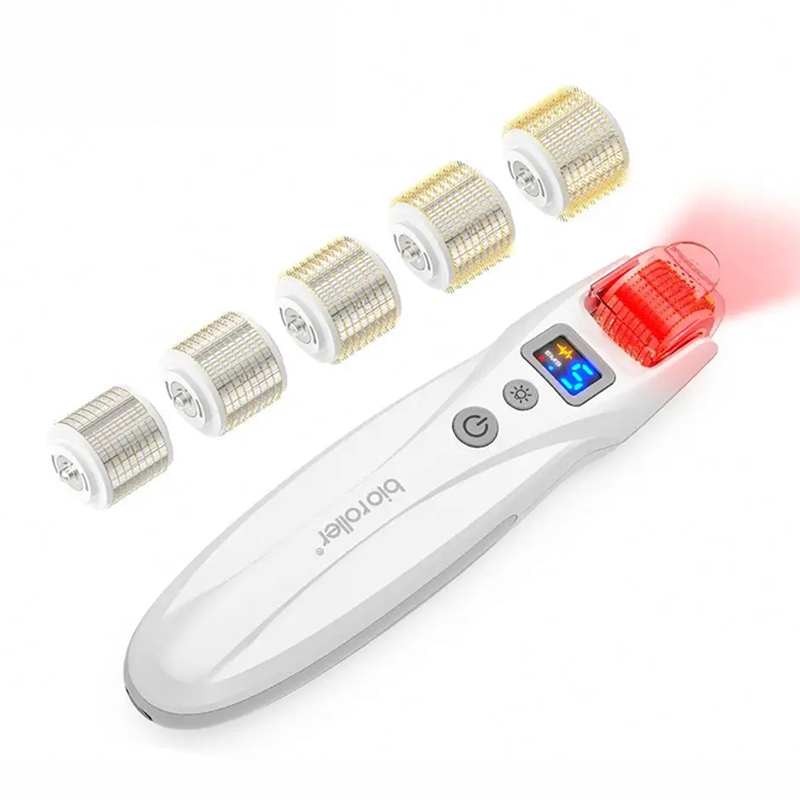 Derma Roller Cartridges Bio roller G5 Replace 540 Titanium Needle 0.25mm 0.5mm 1.0mm 1.5mm 2.0mm Heard 10pcs Regrowth Beard Skin Care Micro Current EM