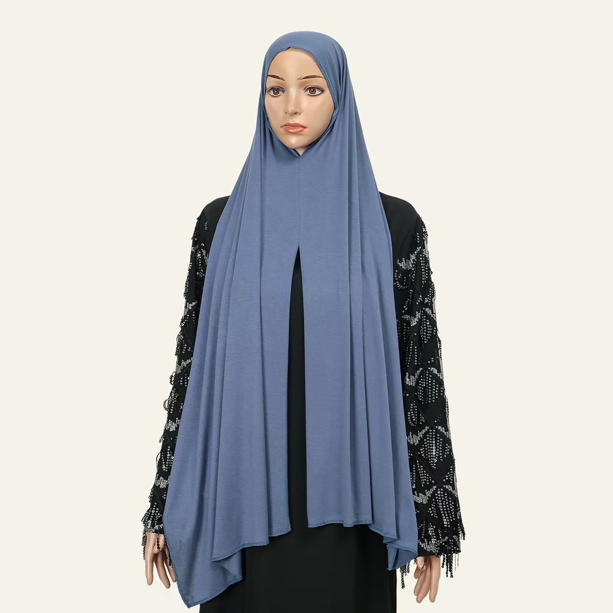 T930 new mercerized cotton equal length lazy headscarf Arab Malay ladies sweat cloth shawl scarf