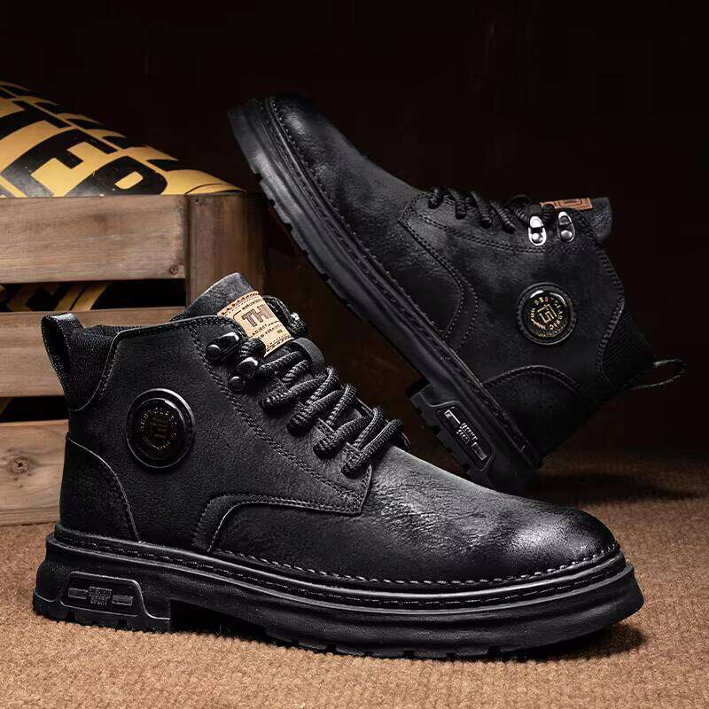 2023 Top Selling Waterproof Casual Boots Men Shoes Fashion