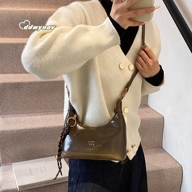 for Women 2025 New High-End Niche Autumn Winter Textured Shoulder Crossbody Ladies Trendy Handbag Dumpling Bag ddmynov