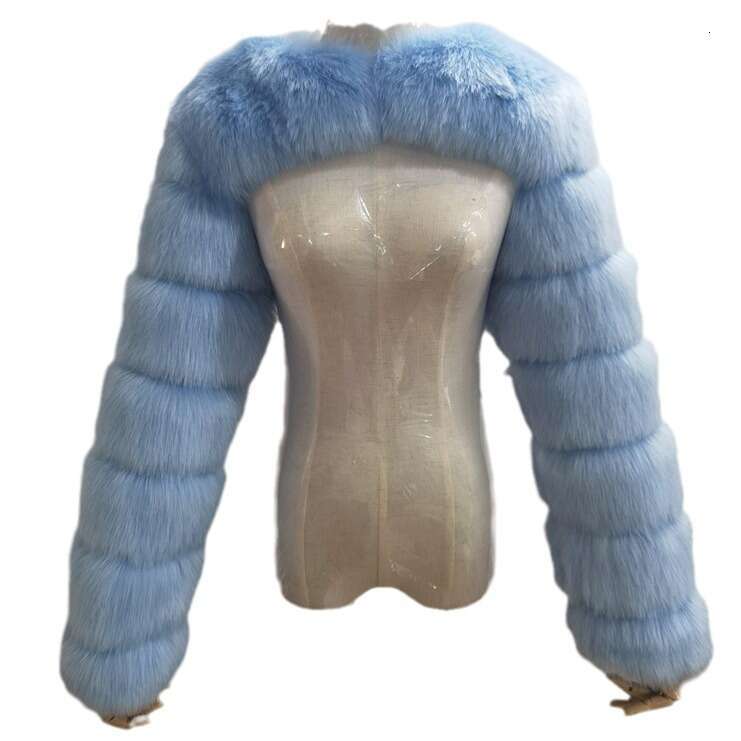 New Style Shawl Ultra Short Fashion Fur Women's Coat
