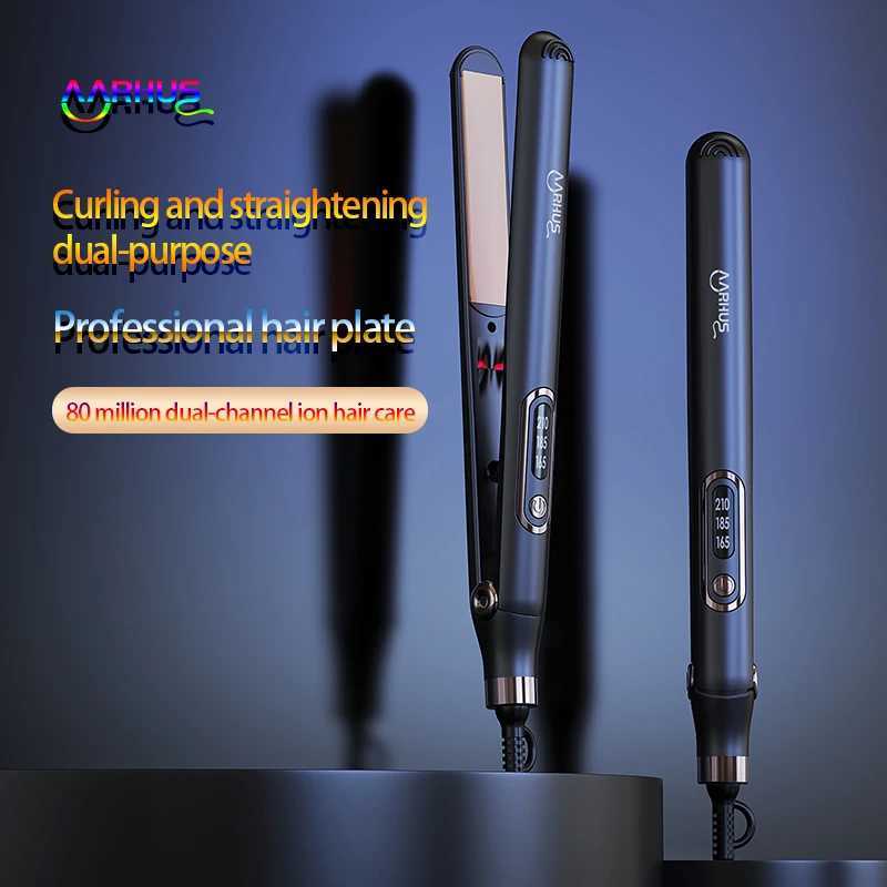 Hot Comb Straightener Curler Dual Purpose Negative Ion Essential Oil Hair Care Professional And Safe Hairdressing Equipment W250610