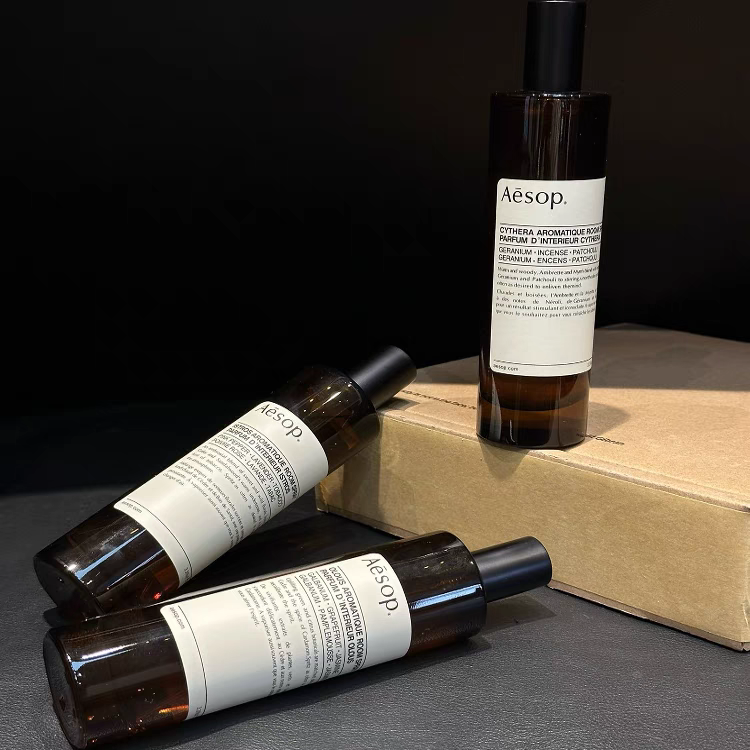 Aesop Cythera Olous Istros 100ml Fragrance Furniture Series Spray Three-piece Vanilla Plant Set Box Long-lasting Fragrance Indoors