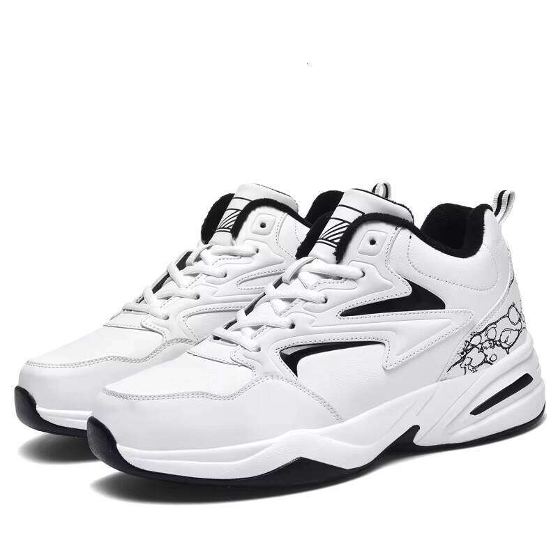 New Style Plus Veet Warm Cotton Shoes Wear-resistant Running Walking Basketball Casual Sneakers