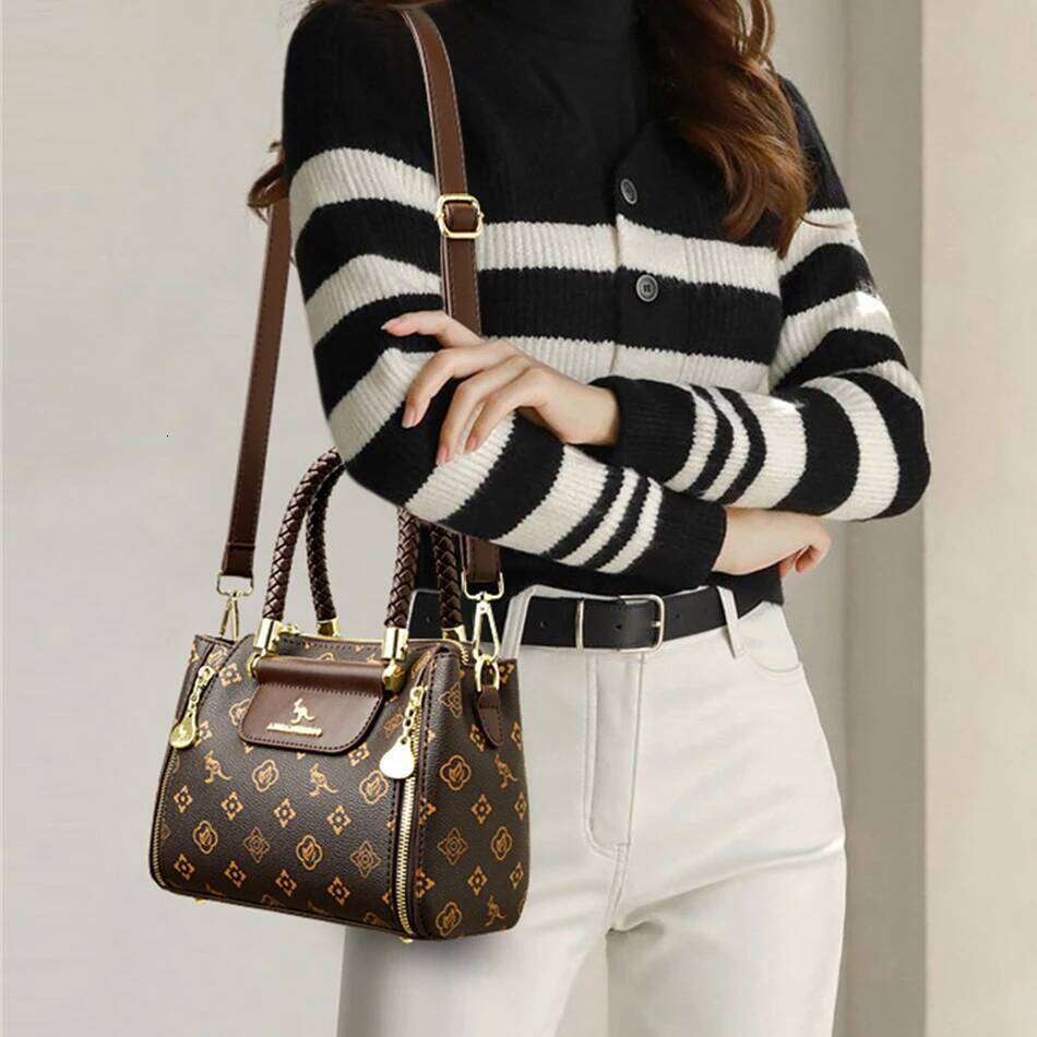 Fashion Crossbody For Designer Ladies Purses And Handbags High-Quality Soft Leather Women Shoulder Messenger Bags Sac