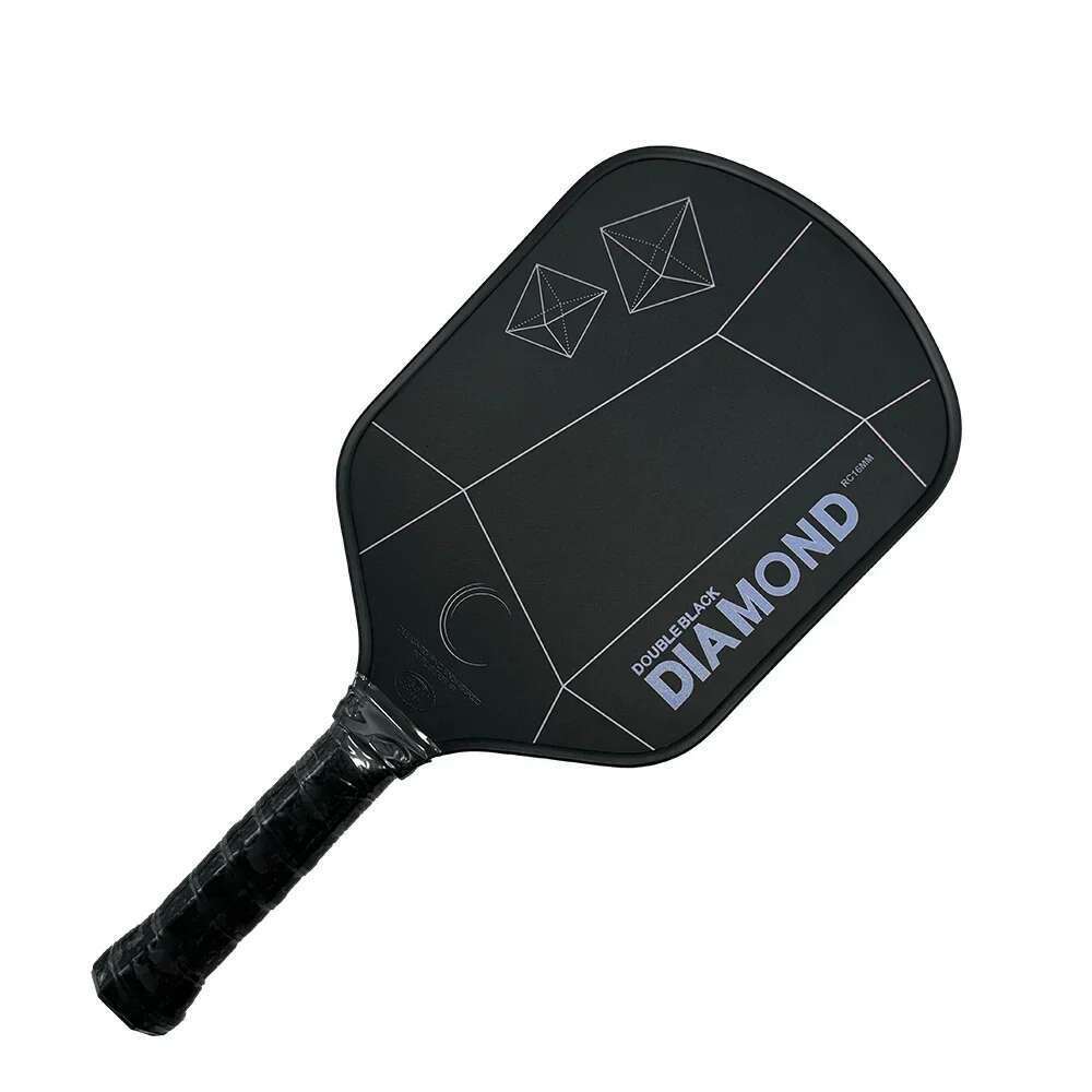 USAPA Hot sale Double Black Dia RC16mm Approved PINK/White DBD Thermoforming T700 carbon fiber Pickleball Paddle