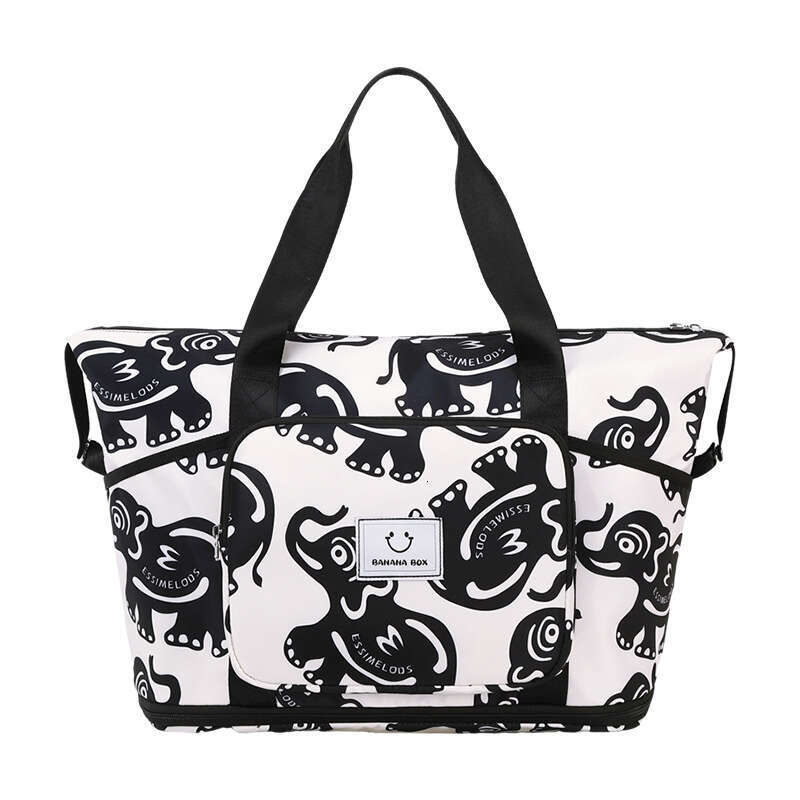 Designer Bag New Expandable Sports Travel Pouch Fitness Yoga Vacation Large Capacity Handbag Packing Bag