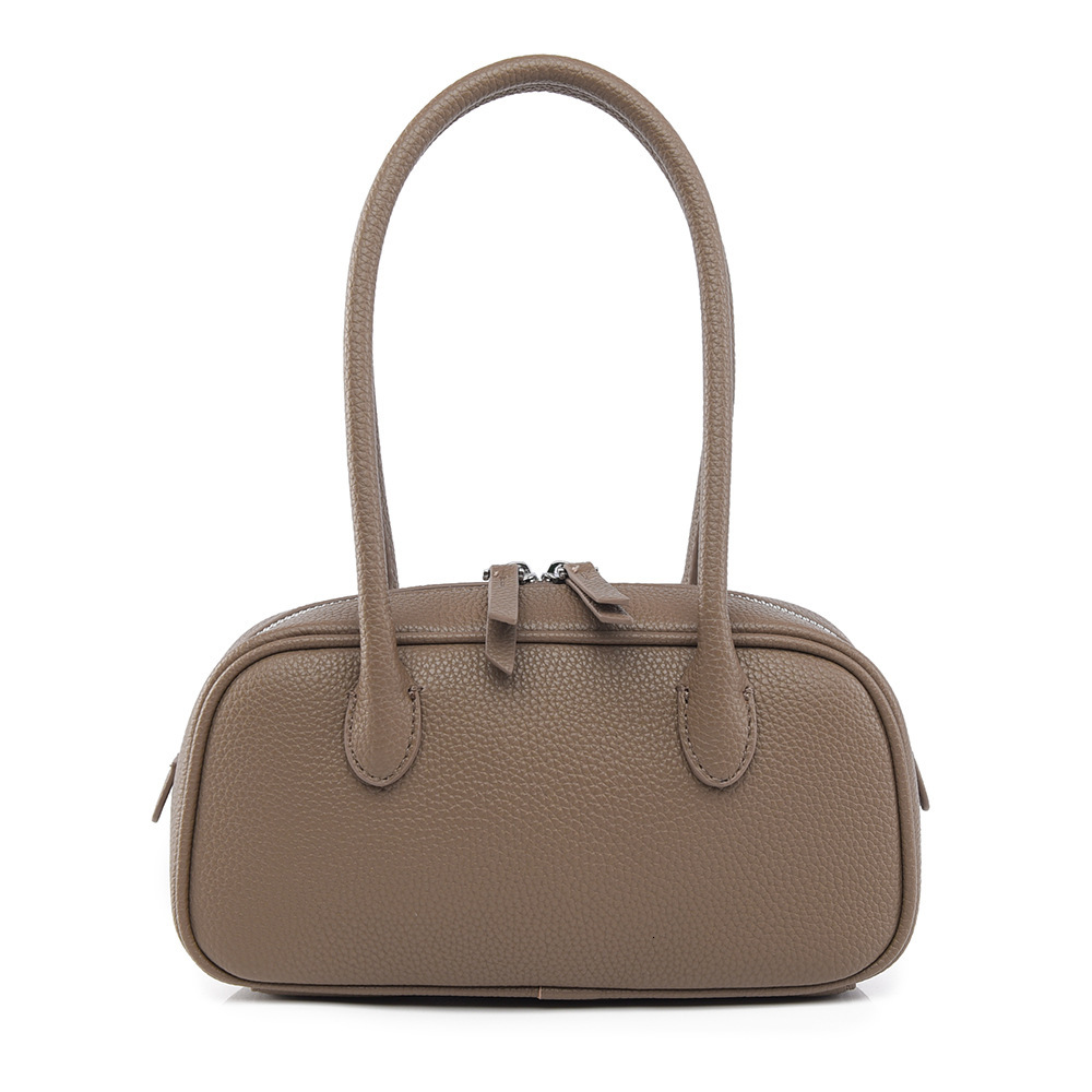 Spring Pillow 2025 New Ins Style Handbag Casual Lychee Pattern Women's Bag