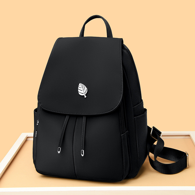 2025 New Women's Bag Moms Travel Large Capacity Ethnic Style Nylon Backpack for Middle-aged and Elderly Travelers