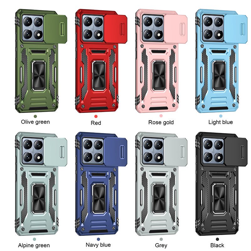 Durable Antislip Smartphone Holder with Built-in Protection Cover