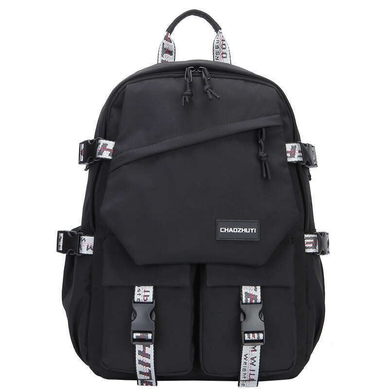 For Girls Ins Style Cute New High College Middle School Student Backpack Unisex Trendy Brand Large Capacity Double Shoulder Bag