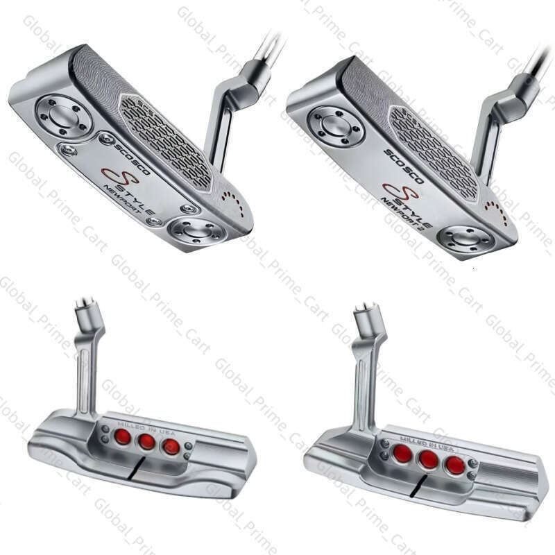 AA 2025 New Arrival Designer Golf Putters Club Studio Style Plus New Port 2 Non Removable Silvery 32/33/34/35 Inch Right Hand Scotty Putter Grip Cameron With Putter Cover