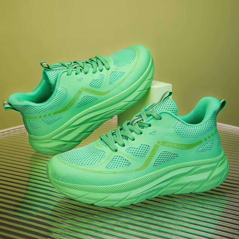 Hot Selling Breathable Running Shoe Lace up Casual Sneakers Couple Big Size Chunky Shoes