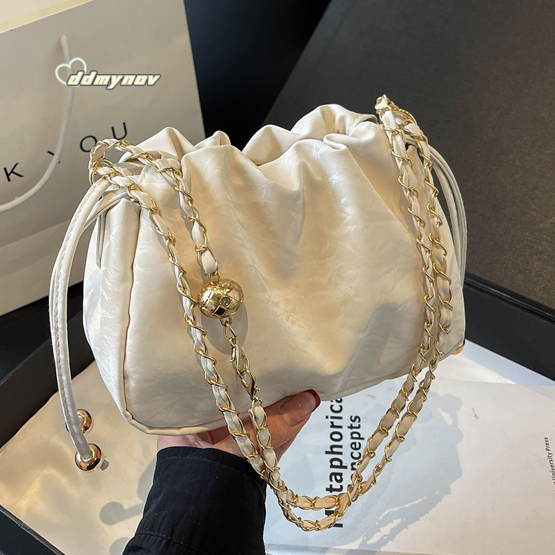 Trendy Women's 2024 New Crossbody Ins High-end Fashion Versatile Shoulder Chain Bags for Women ddmynov
