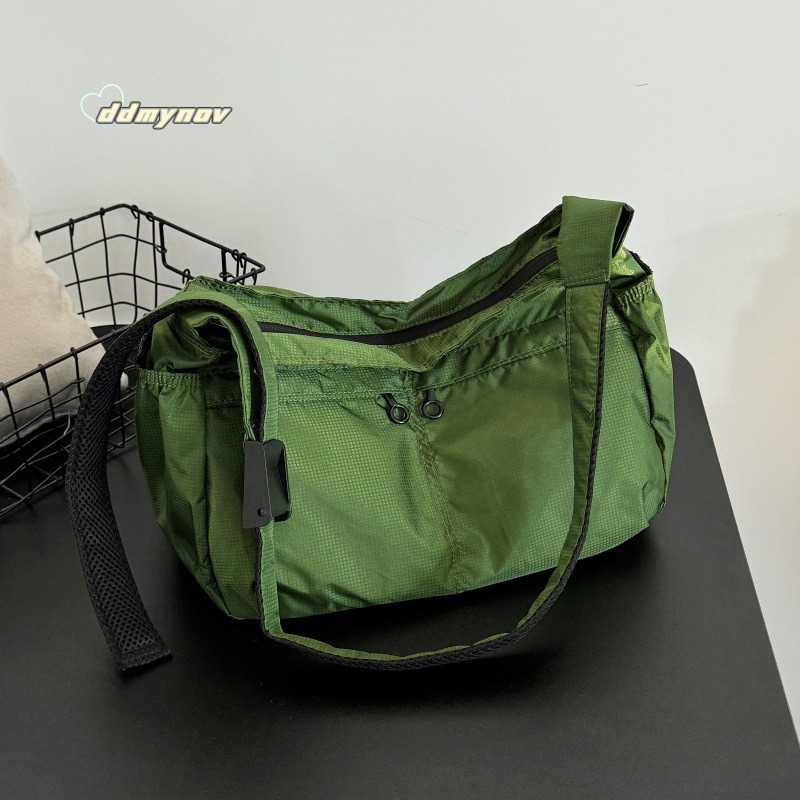Fashion High-Density Waterproof Oxford Cloth 2024 New Textured Yoga Unisex Casual Shoulder Bag ddmynov