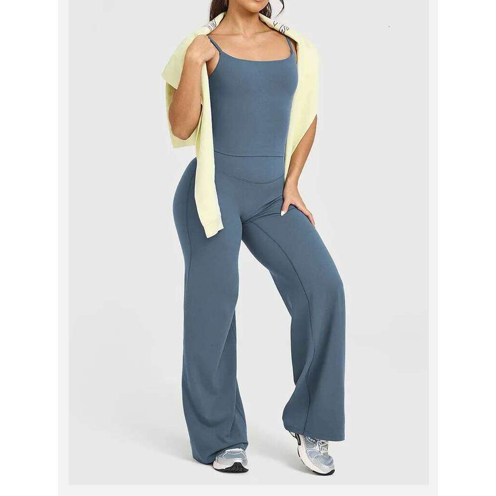 Ports And Fiess Straight Women's High-Elastic Belt Breathablenon-Embarrassing Yoga Pants Loose Wide-Leg Trousers