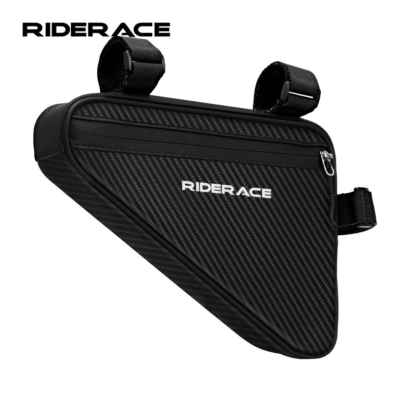 RIDERACE Waterproof Cycling Tube Bags 1.5L MTB Road Bike Triangle Bag Cycling Frame Front Bags Repair Tools Pannier Bicycle Bag 250610