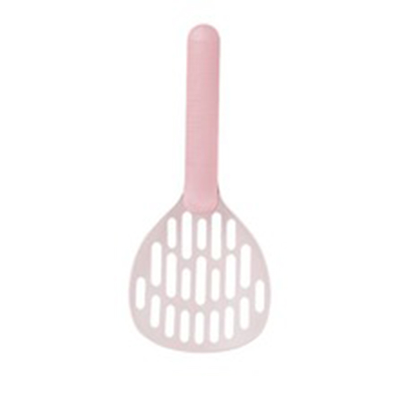 Large cat litter scoop color blocking pet cleaning tool cat toilet filter drop resistant pet litter dog litter scoop