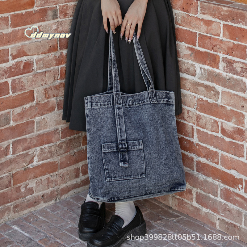 Women's New Single Shoulder Artistic Large Capacity Handbag, Casual Commuter Tote Bag, Fashionable Versatile Crossbody Bag ddmynov