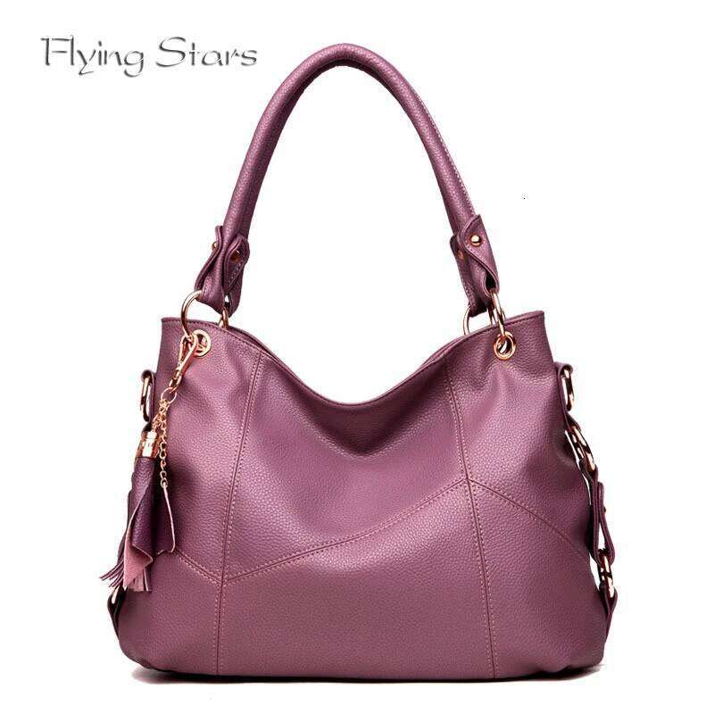 Large Capacity Women's Tote Brand PU Leather Fashionable Designer Women Shoulder Bag Travel Handbag 2024 New