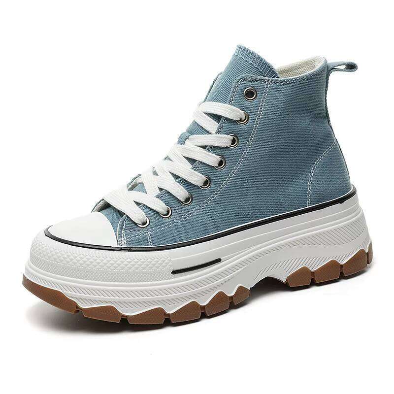 New Women's High Top Canvas Popular High-quality Sports Comfortable Skate Shoes